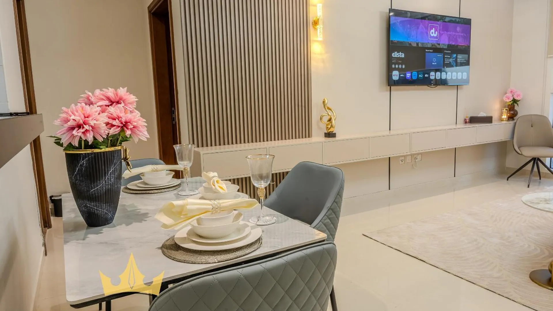 Penzion Kings Holiday Homes Luxury 2 Apartments Dunya Tower Burj Khalifa St Dubaj
